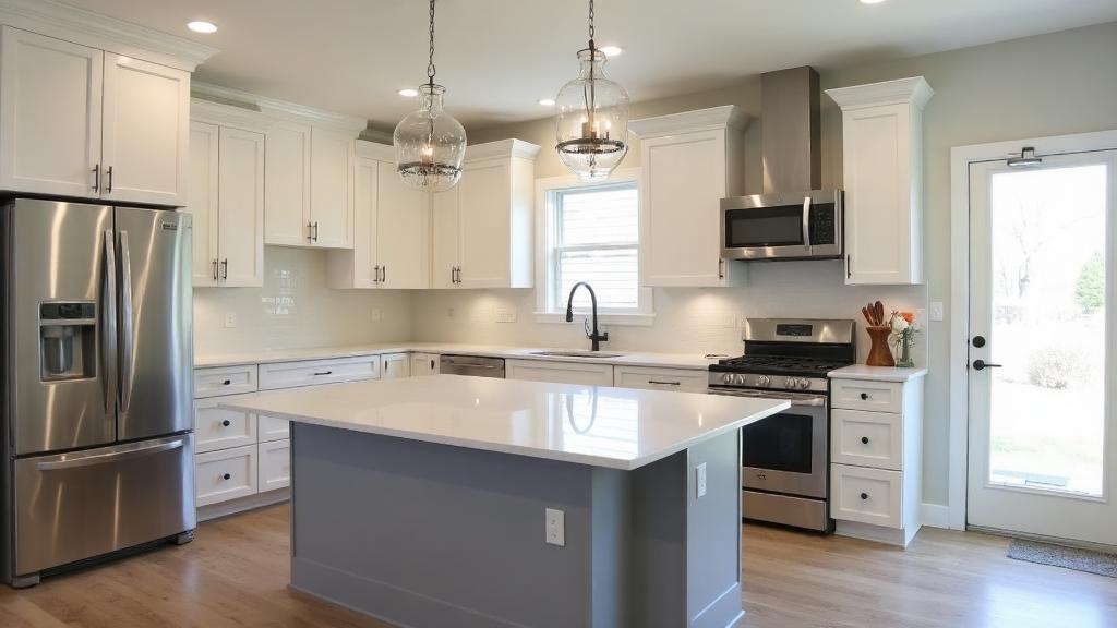 Professional kitchen remodeling project in Charlotte NC